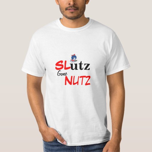 Sl*tzによって行くNutz Tシャツ (正面)