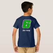 Slack Racing – ホルデン#6 Tシャツ (裏面フル)