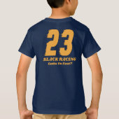 SLACK RACING - BOYS T-SHIRT Tシャツ (裏面)