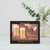 Sladichのバーの郵便はがき ポストカード (スタンド正面)