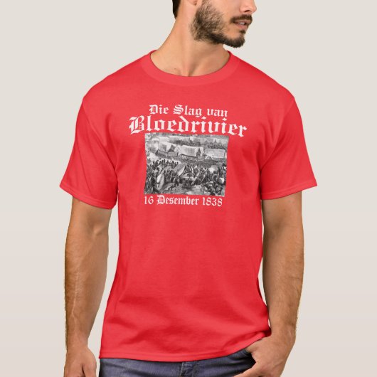 Slag van Bloedrivierは死にます Tシャツ (正面)