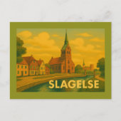 Slagelse Denmark Tower ポストカード (正面)