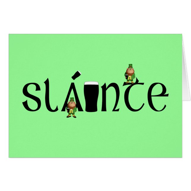 Slainteゲール語 (正面横)