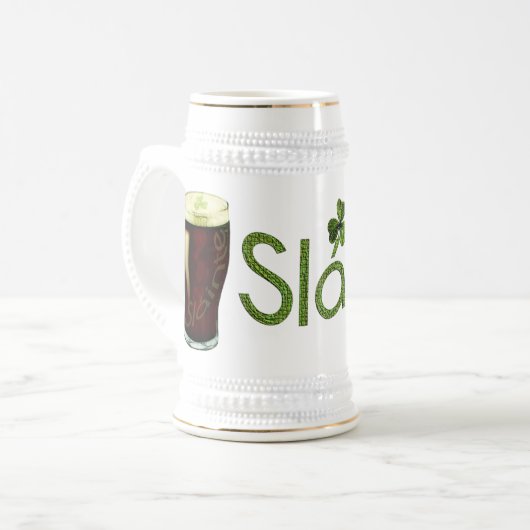 Slainteマグ ビールジョッキ (正面左)