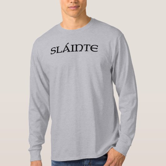 Slainte及び詩 Tシャツ (正面)