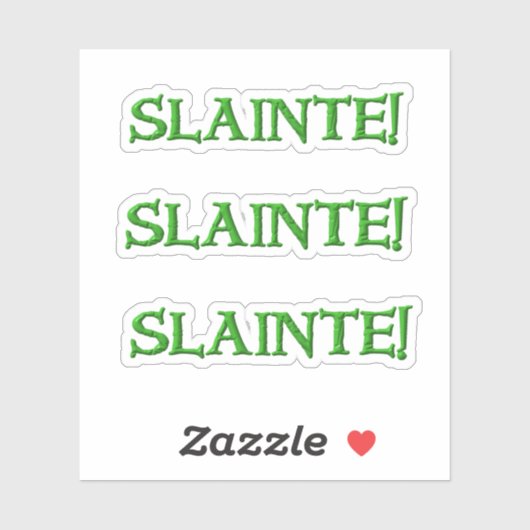 Slainte 3コンターシール シール (シート)