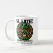 Slainte Irish Channel New Orleans St. Patricks Day コーヒーマグカップ (左)