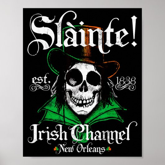 Slainte Irish Channel New Orleans St Patricks Day  ポスター (正面)
