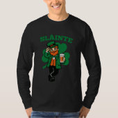 Sláinte Irish Funny St.Patricku2019s Day Drinking  Tシャツ (正面)
