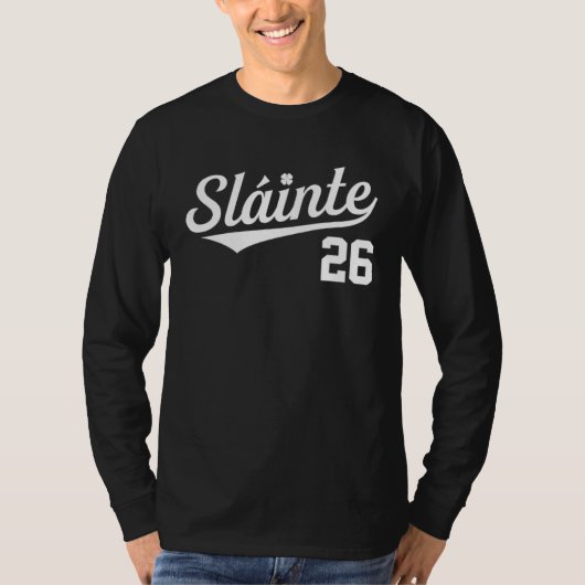 Slainte Irish St Patrick s Day Ireland Baseball St Tシャツ (正面)