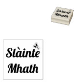 Slainte Mhath, Gaidhlig良い恵み/アザミ ラバースタンプ (押印)