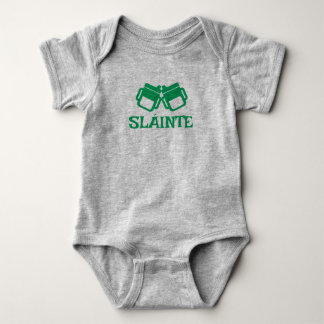 SLÁINTE sippy gray bodysuit  ベビーボディスーツ
