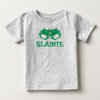 SLÁINTE sippy gray tee ベビーTシャツ