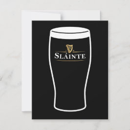 Slainte St Patricks Day Beer Card シーズンカード