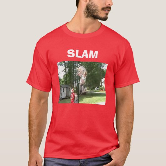 SLAMの赤 Tシャツ (正面)