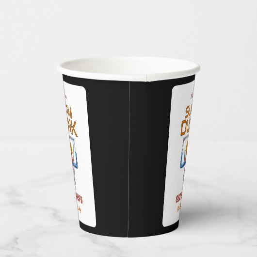 Slam Dunk Basketball Any Age Birthday 紙コップ (右)