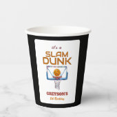 Slam Dunk Basketball Any Age Birthday 紙コップ (正面)