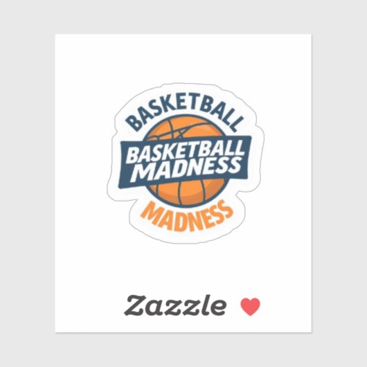 Slam Dunk Basketball Madness Game Day Vinyl シール (シート)
