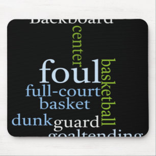 Slam Dunk of Words:バスケットボール・ゲーム・オブ・チャンピオン マウスパッド