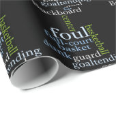 Slam Dunk of Words:バスケットボール・ゲーム・オブ・チャンピオン ラッピングペーパー (ロールコーナー)