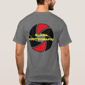 SLAMAのTシャツ-灰色 Tシャツ (裏面)