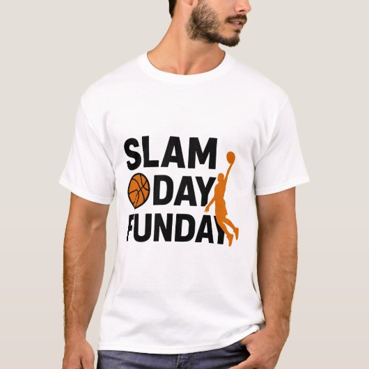Slamday Funday T-Shirt Tシャツ (正面)