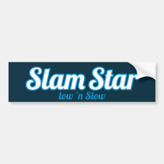 SlamStarのロゴ バンパーステッカー