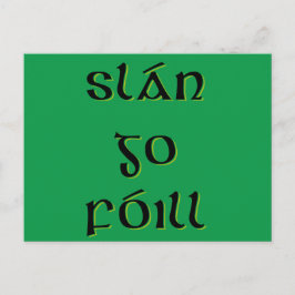 Slán Go Fóill ポストカード