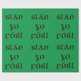 Slán Go Fóill ラッピングペーパー