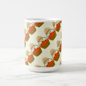 🎃 **Slanted Pumpkin & Wheat Mug コーヒーマグカップ (中央)