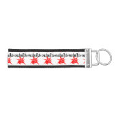 Slap You ☆ Dop Salop Salai間抜けをタイ語スクリプトで☆ リストバンドキーホルダー (鍵右)