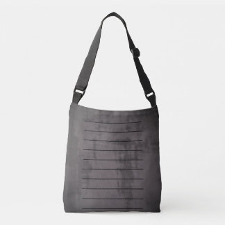 Slate Abstract Tote Crossbody by Detailsavvy クロスボディバッグ