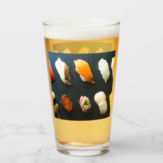 Slate & Sizzle – Sushi Goes Sophisticated タンブラーグラス (ドリンク正面)