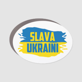 Slava Ukraini、Glory to Ukraineカーマグネット カーマグネット