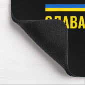 Slava Ukraini Glory To Ukraine Stand With Ukr Stro マウスパッド (コーナー)
