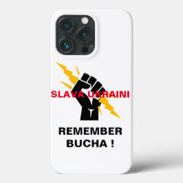 SLAVA UKRAINI REMEMBER BUCHA Case-Mate iPhone CASE iPhone 13 Proケース