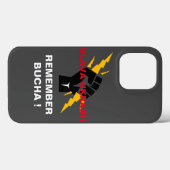 SLAVA UKRAINI REMEMBER BUCHA Case-Mate iPhone CASE iPhoneケース (裏面 (横))