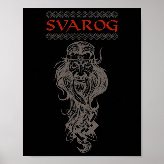 Slavic Celestial Being Craftsmanship Pagan Slavs P ポスター (正面)
