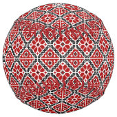 Slavic Ethnic Embroidery, Balkan Traditional ソフトボール (裏面)