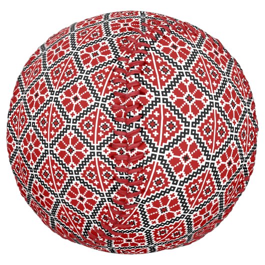 Slavic Ethnic Embroidery, Balkan Traditional ソフトボール (アングル)