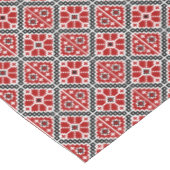 Slavic Ethnic Embroidery, Balkan Traditional テーブルクロス (アングル)