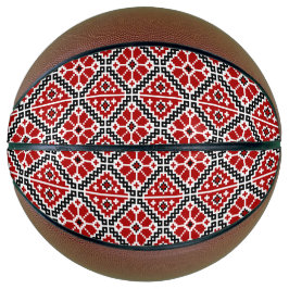 Slavic Ethnic Embroidery, Balkan Traditional バスケットボール