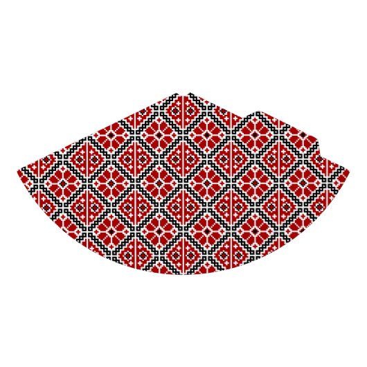 Slavic Ethnic Embroidery, Balkan Traditional パーティーハット (正面)