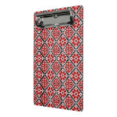 Slavic Ethnic Embroidery, Balkan Traditional ミニクリップボード (アングル2)