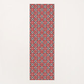 Slavic Ethnic Embroidery, Balkan Traditional ヨガマット (正面)