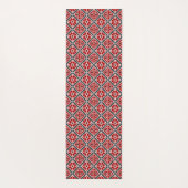 Slavic Ethnic Embroidery, Balkan Traditional ヨガマット (裏面)
