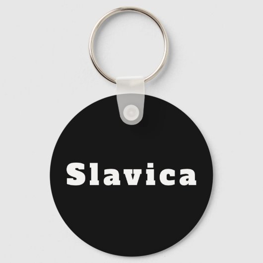 Slavica キーホルダー (正面)