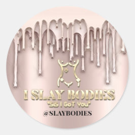 Slay体ロゴコスメカスタムティックディップスC ラウンドシール