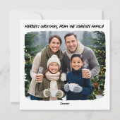 Slay all day Santa sleigh シーズンカード (裏面)