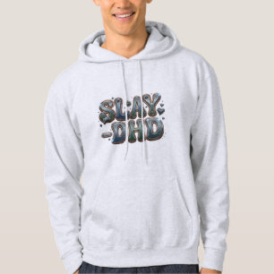 Slay-DHD ADHD ニューロダイバージェント グラフィック テックゲーマー パーカ
